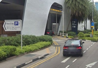 vivo city parking entrance 2